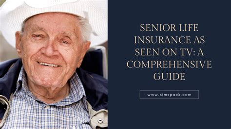 senior life insurance as seen on tv